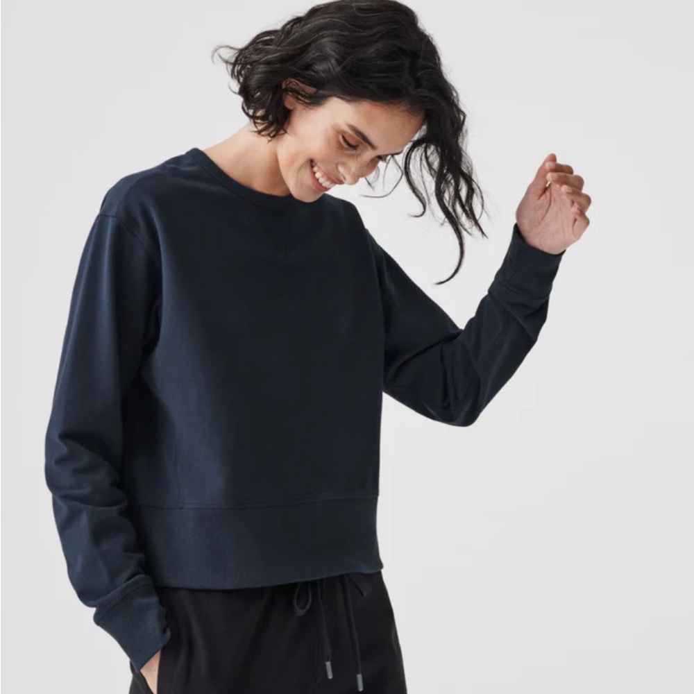 Mack Weldon ACE Women’s Crew Neck Cotton Sweatshirt